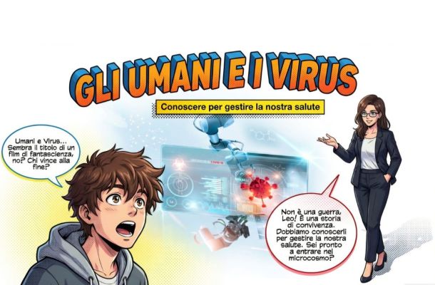 Lezione della Dr. Lendaro: "Noi e i virus"