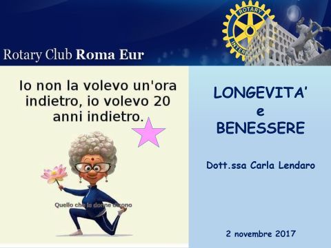 Longevità e benessere